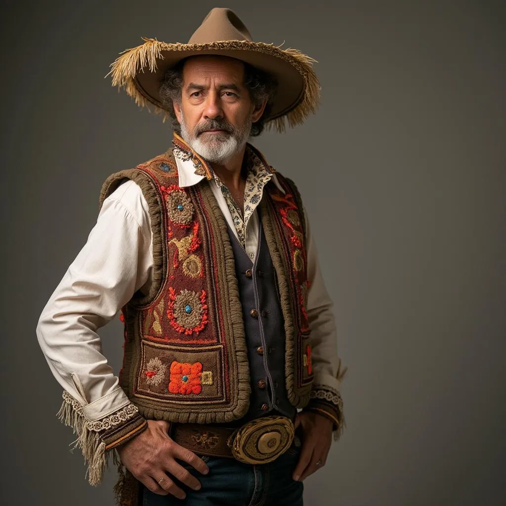Instructor de folklore Carlos Mendoza