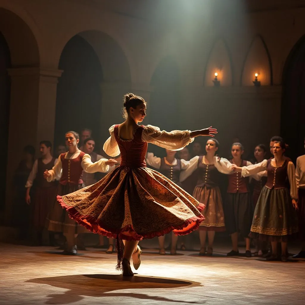 Producción de danza-teatro sobre la historia argentina